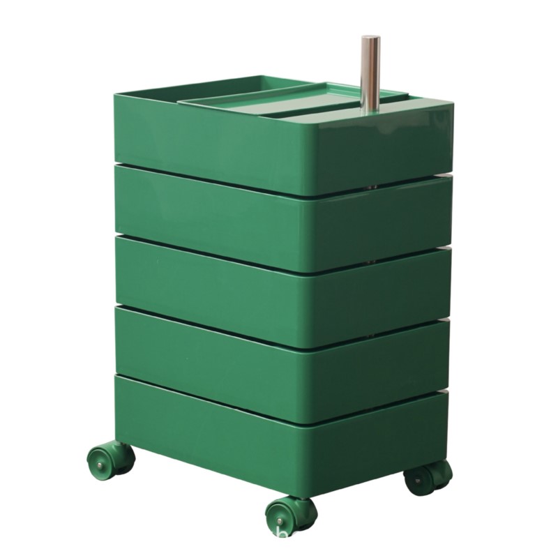 Rotating Storage Cabinet Movable Bedside Table Ins Side Cabinet Minimalist Nordic Storage Cabinet Cosmetic Storage Cabinet: MULTI