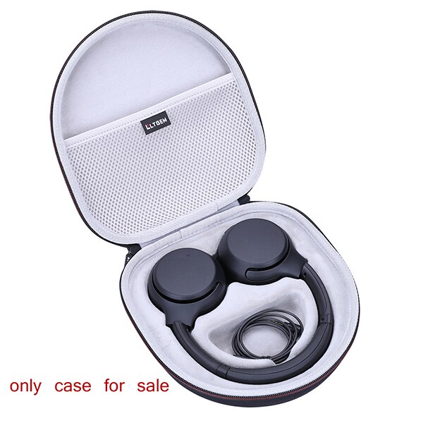 LTGEM Waterproof EVA Hard Case for Sony WH-XB700 Wireless Extra Bass Bluetooth Headphones: Default Title