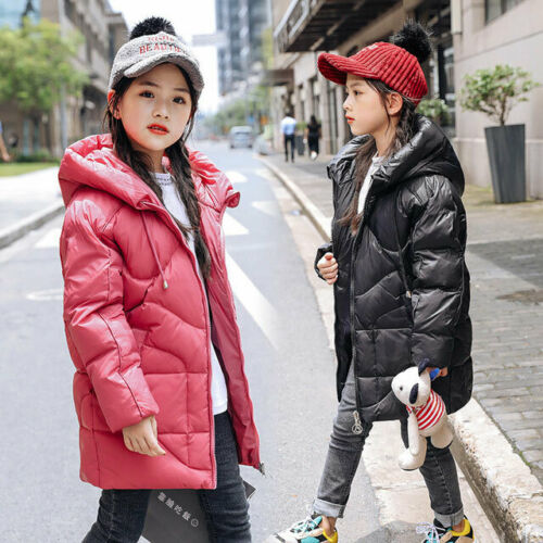 Kids Meisjes Duck Donsjack Down Jas Puffer Jas Parka Bovenkleding Warme Jassen