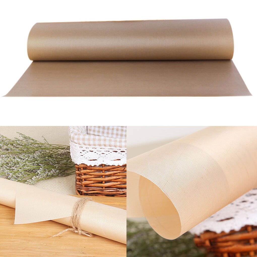 Baking Mat High Temperature Resistant Sheet Pastry Baking Oilpaper Heat-Resistant Pad Non-stick for Outdoor BBQ