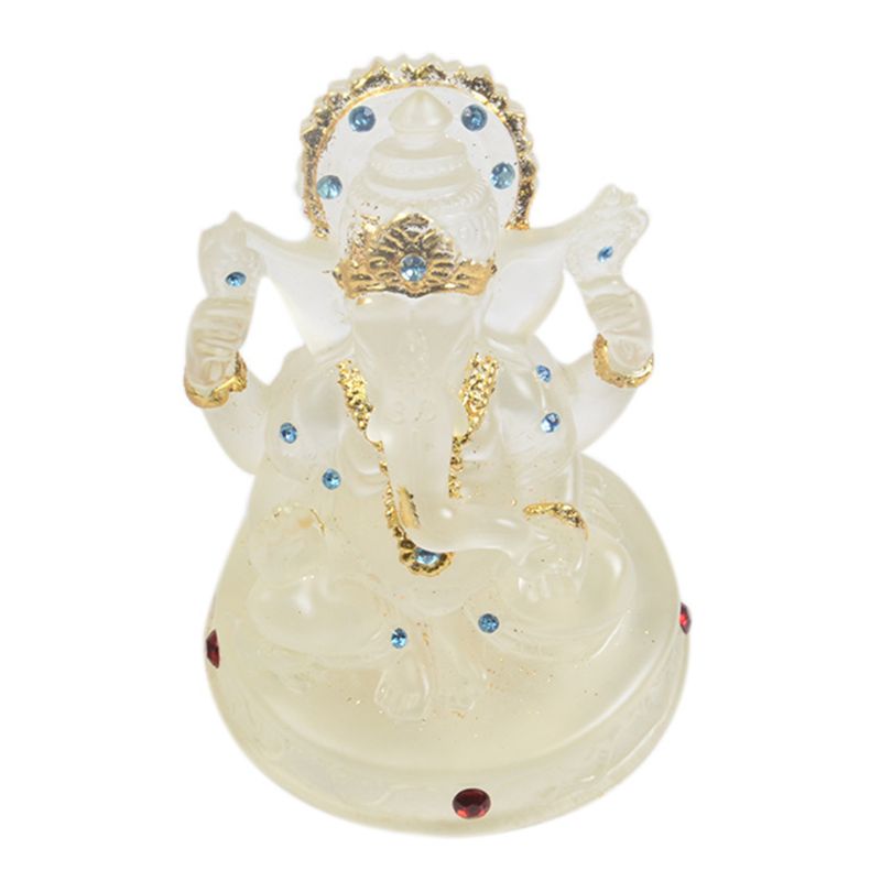 Ganesh Boeddha Godheid Olifant Hindoe Standbeeld Decor Hotel Kantoor Huishouden