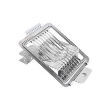 2 In 1 Stainless Steel Egg Slicer Eggs Cutting Slices Wire Egg Cheeses Chopper Cutter Tool For Slicing Strawberry Cheese Kiwi: Default Title