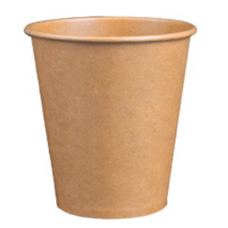 100Pcs/Pack Paper Coffee Cup Disposable Paper Cup Eco Friendly Tea Cup Drinking Accessories