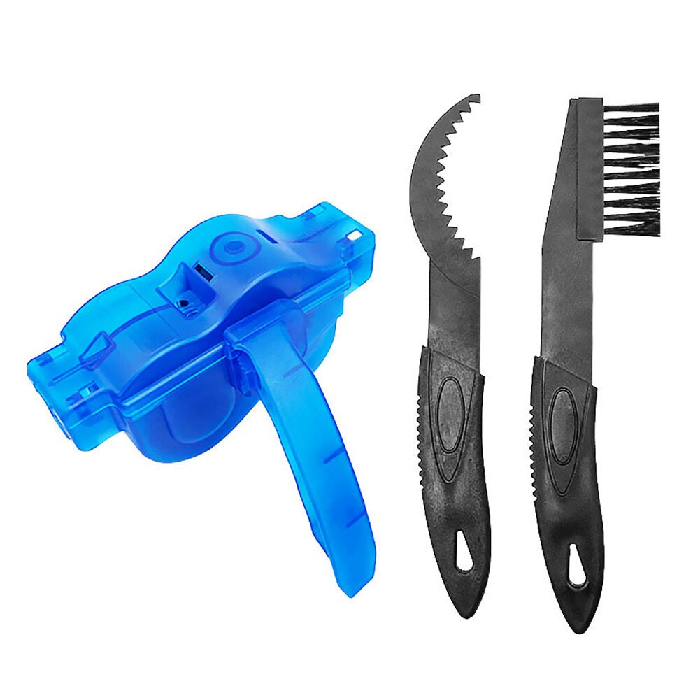 Plastic Cycling Motorcycle Bicycle Chain Clean Brush Gear Grunge Brush Cleaner Outdoor Cleaner Scrubber bisiklet Tools: White