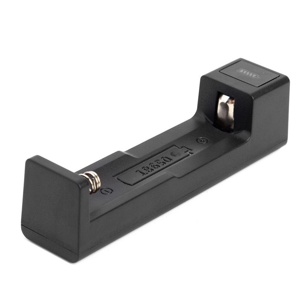 18650 26650 hurtigladelader med batteri en oppladbar bærbar  dc5v/1a usb litium smart batterilader med til spor: 1 spor uten usb-kabel