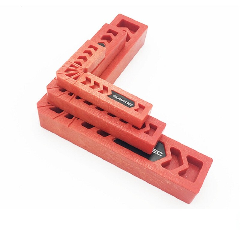 DURATEC 90 degree right angle clamp L-square holder ruler clamping squares woodworking tools 3" 4" 6" 8"