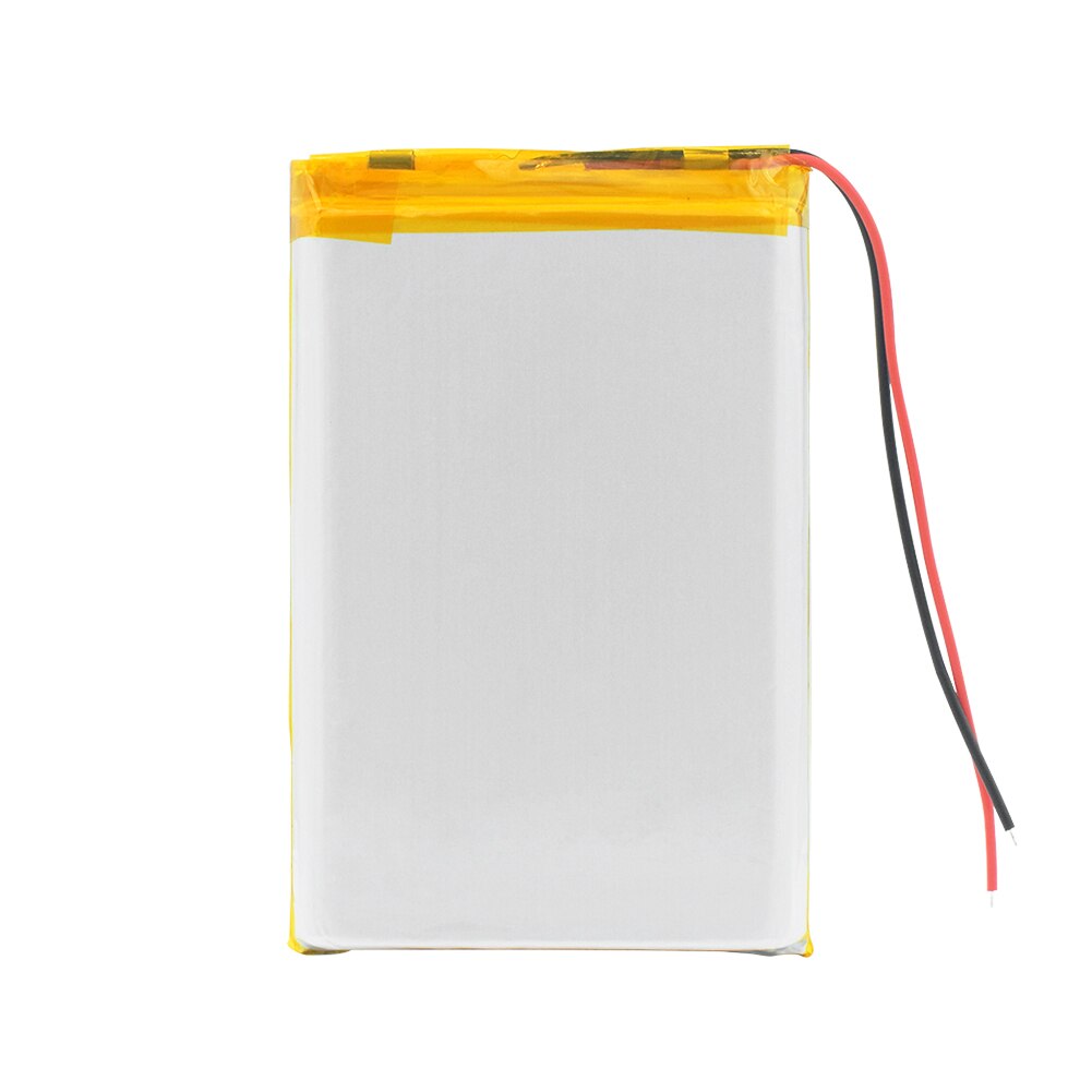 1/2/4pcs 3.7V 8000mAh Li-Po Rechargeable Battery 7566121 For Tablet DVD MID GPS, tablet, Vehicle Traveling Data recorder, E-book