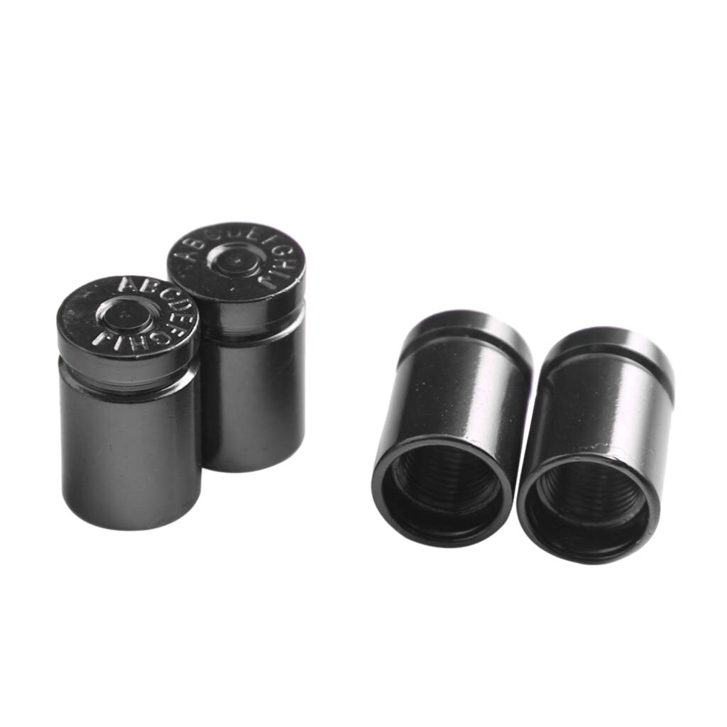 4 Stuks Auto Band Steel Flesdop Aluminium Universele Wiel Band Steel Flesdop Dust Covers Voor Voertuig Vrachtwagen Motorfiets bike 11x17mm