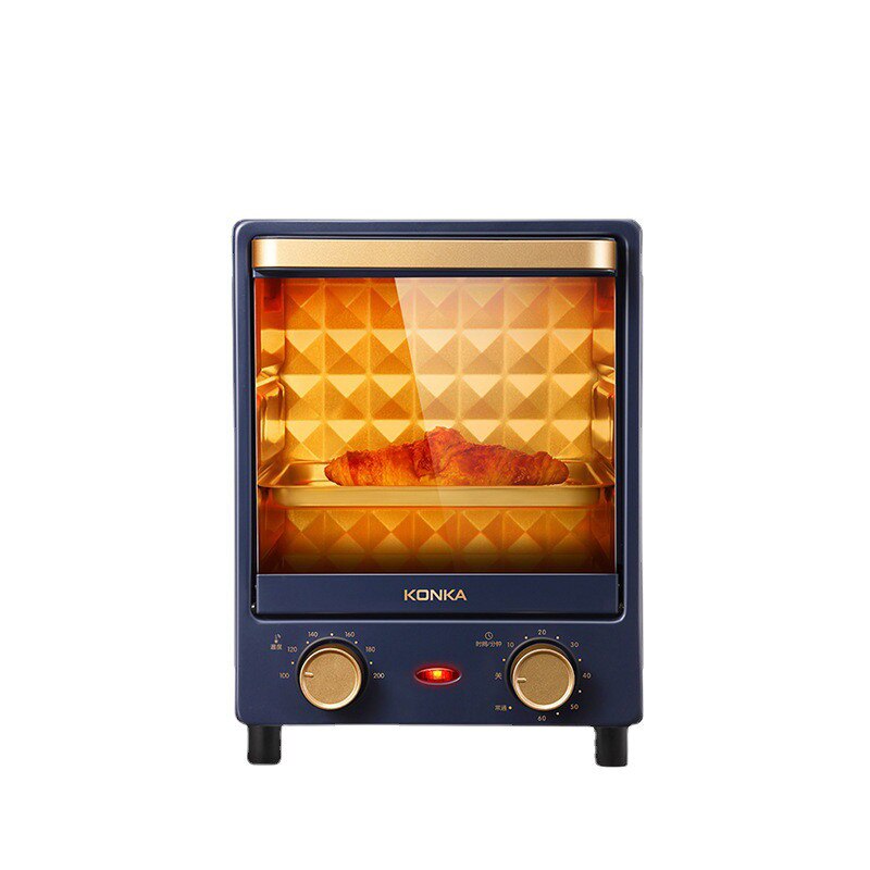 Household vertical 12L electric oven mini multi-function electric oven baking bread small breakfast machine