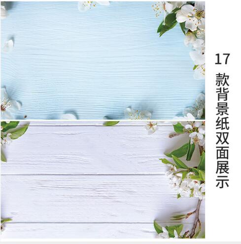 Foto Studio 58X86 Cm 2 Zijden 80 Kleuren Pvc Fotografie Hout Achtergronden Waterdichte Marmeren Achtergrond Voor Camera foto