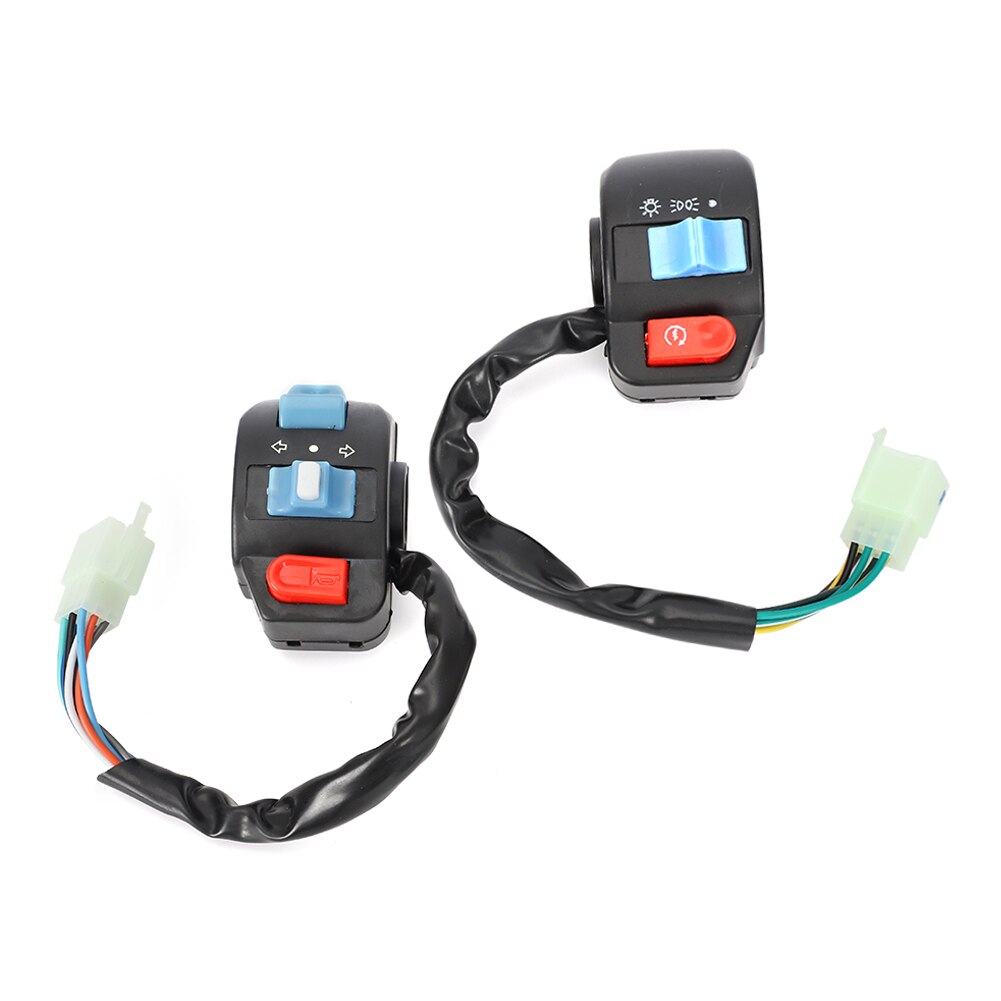 For Gy6 50cc 125cc 150cc Moped Scooter Baja Left Right Handle Bar Switch Control Switch Turn Signal Light Headlight Horn Button: Default Title