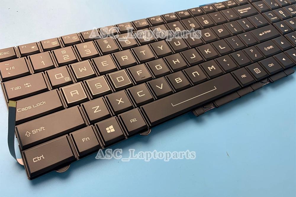 NOUS Clavier AZERTY Pour Clevo P870TM P870TM1 P870TM-G P870TM1-G P870KM-G P870KM1 P870KM1-G P751TM P750TM1, Couleur RÉTRO-ÉCLAIRÉ