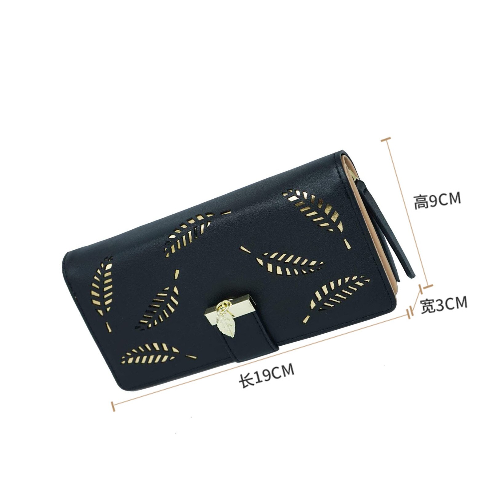 PU Leather Women Wallets Hasp Lady Moneybags Zipper Coin Purse Woman Envelope Wallet Money Cards ID Holder Bags Purses Pocket