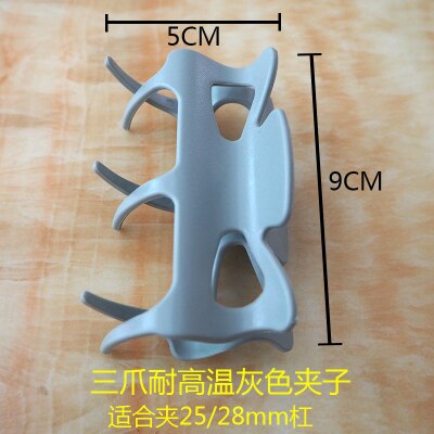 20pcs High Temperature Resistant Perm Clip Salon Rollers Flexi Rods Fluffy Clamp Hair Claws ABS Plastic Crab