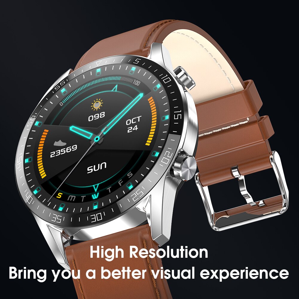 Neue Clever Uhr Männer 24 Stunden Kontinuierliche Temperatur Monitor IP68 EKG PPG BP Herz Bewertung Fitness Tracker Sport Smartwatch