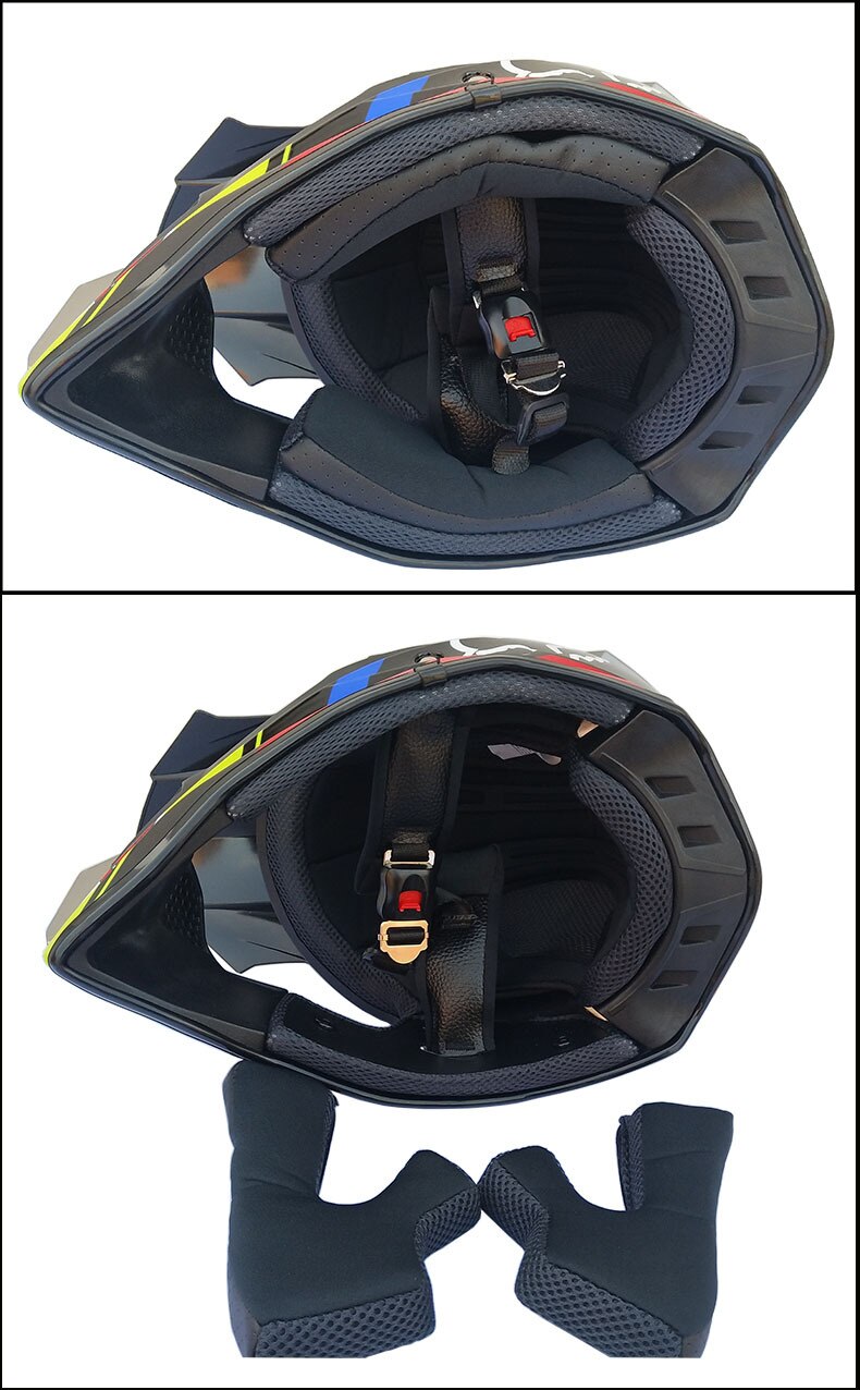 Off Road Motorcycle Helmet Motocross Downhill Casco Motorbike Enduro Casque Capacete De Moto Adult Men Women Mountain Dirt Bike