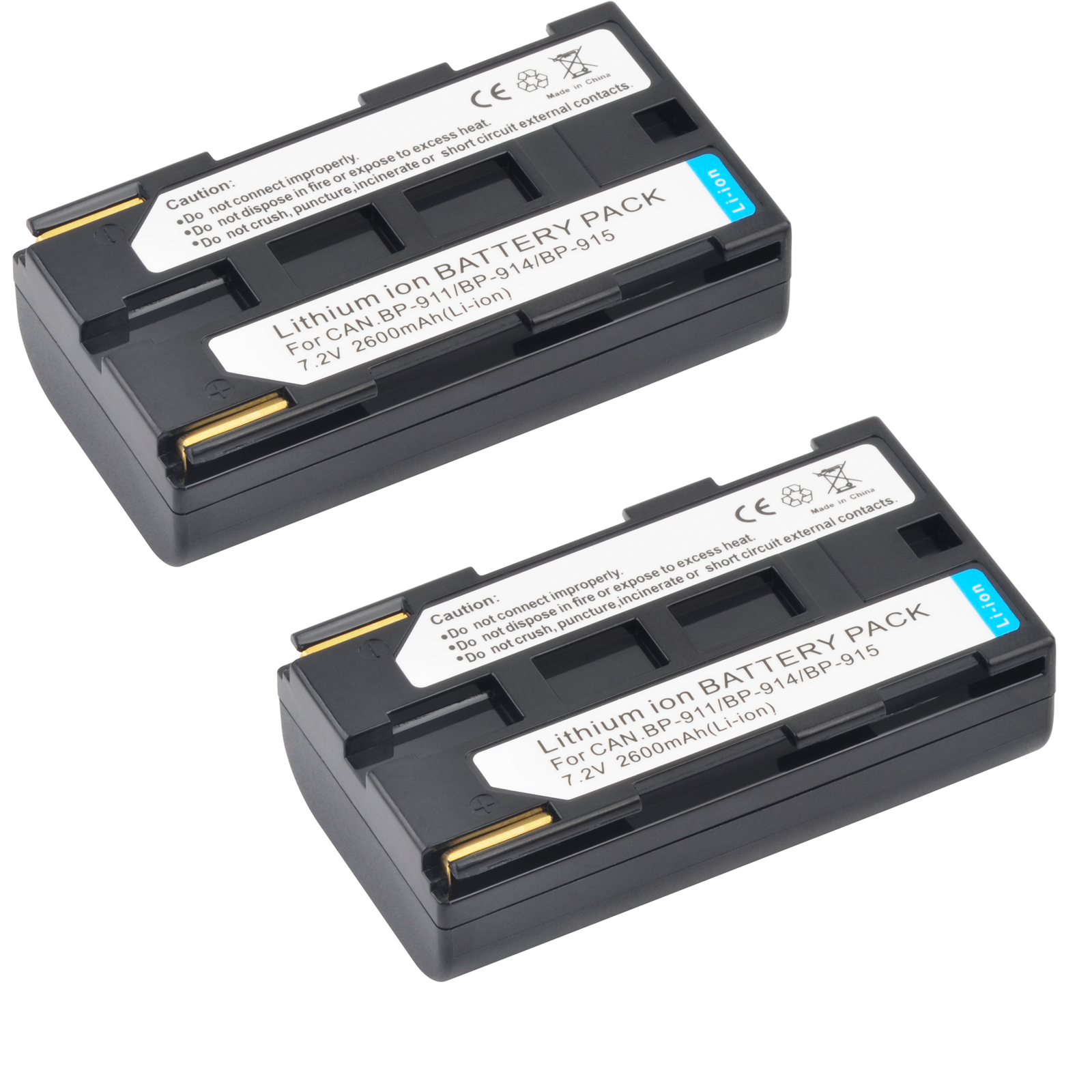 BP-911 BP-911K BP 911 BP-914 BP-915 Battery and Charger for Canon BP911 BP914 BP915 E1 E2 E30 ES50 ES6500V ES7000V ES8000V: black