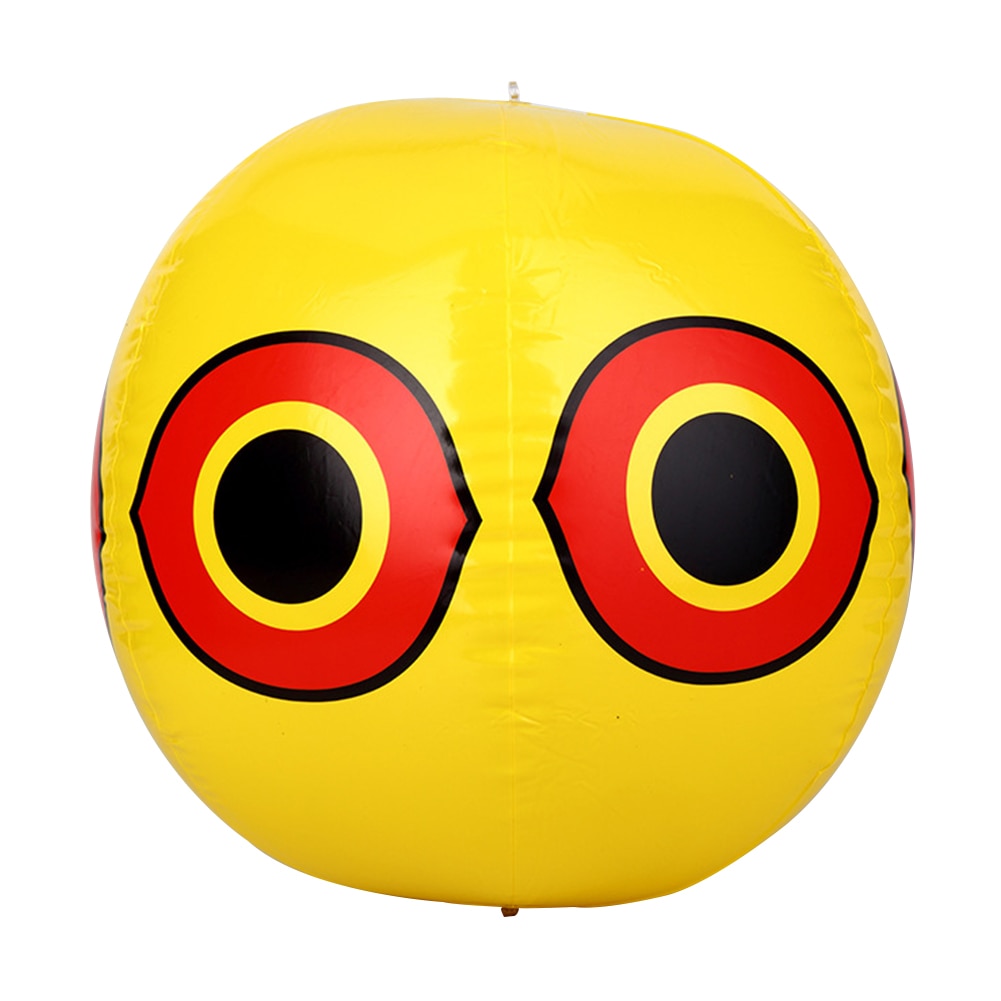Stops Pest Bird Floatable Repellent Balloons Terror Eyes Scare Reliable Visual Deterrent PVC Durable Bright Colors Weatherproof