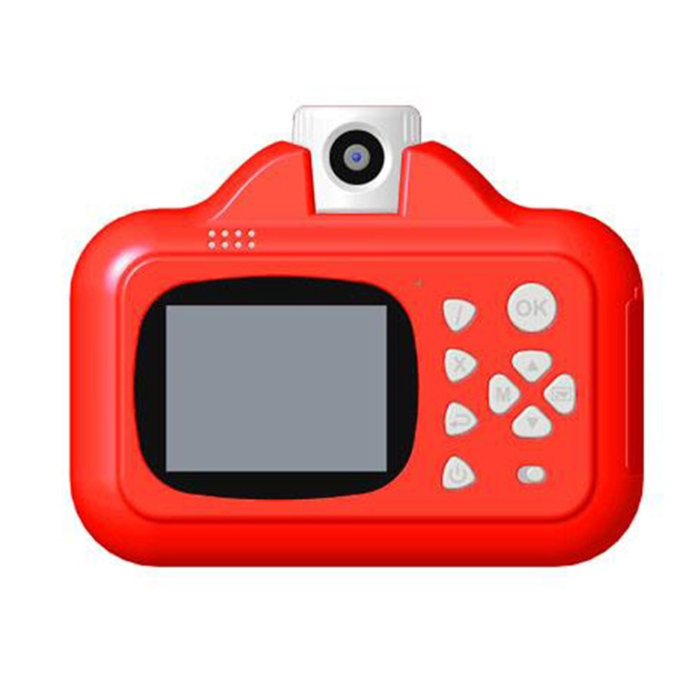 Kids Instant Print Camera 1080P Wifi Kind Digitale Camera App Transmissie Instant Camera Speelgoed Voor Kid: Rood