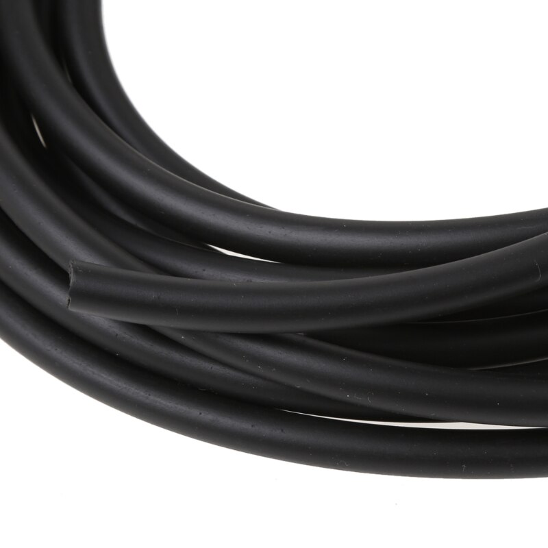 4mm Silicone Vacuum Tube Hose Silicon Tubing High Temperature 16.4ft 5M BLACK E7CA