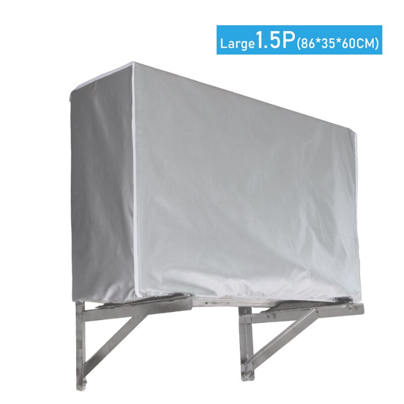 4 Maten Outdoor Airconditioning Cover Airconditioner Waterdichte Stofkap Wassen Anti-stof Anti-Sneeuw Regendicht Schoonmaken tas: 86x35x60cm