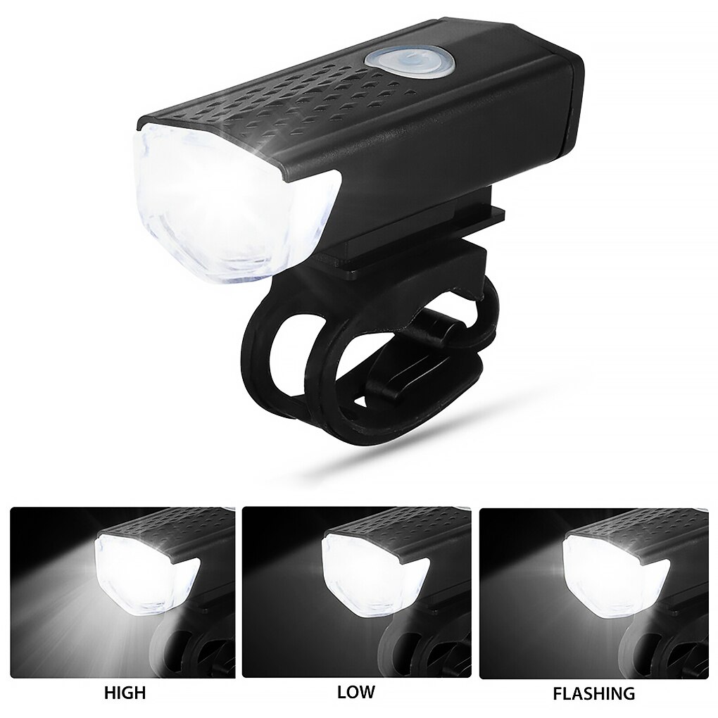 Bike Bicycle Light USB LED Rechargeable Set Mountain Cycle Front Back Headlight Lamp Flashlight Waterproof Bike Tail Light