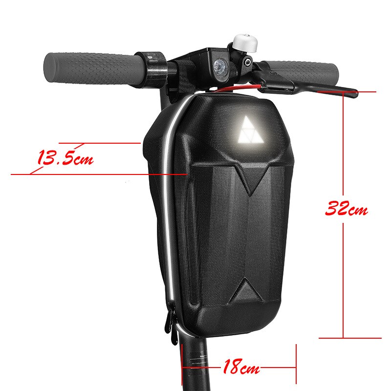 Bolsa de almacenamiento para manillar de bicicleta multiusos Novel-Scooter bolsa colgante frontal accesorios para Scooter Xiaomi Mijia M365
