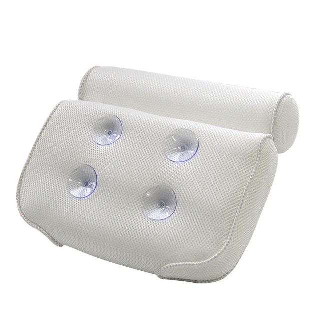 Coussin de bain Spa de luxe à la maison, coussin en éponge profonde, Massage relaxant, baignoire à grande ventouse, confort du cou et du dos: B