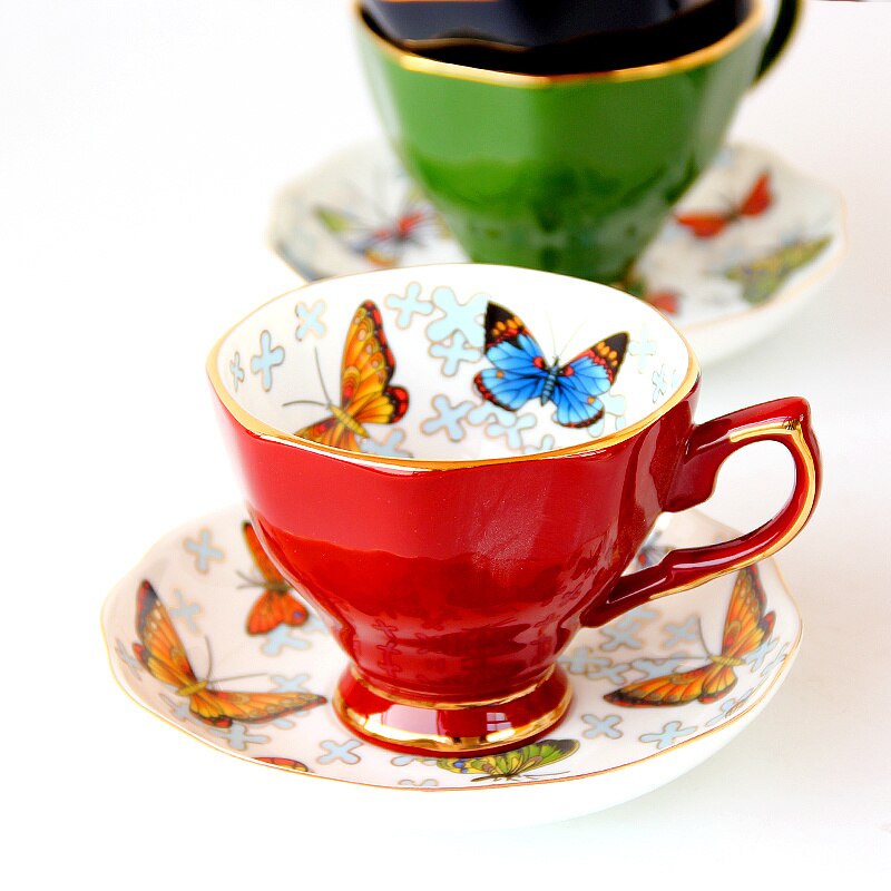 Tazas de café de cerámica para el desayuno, taza para la leche, té con bandeja, utensilios de cocina creativos, Prenest de boda y cumpleaños