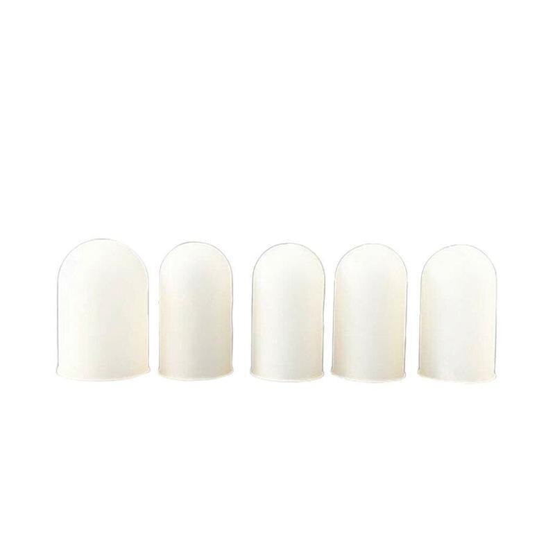 Siliconen Vingerbeschermers van Voedingskwaliteit, 5 Stuks, Beschermt Tegen Branden en Uitglijden, voor Koken, Bakken, Barbecue, Hitte Siliconen Vingerbeschermers van Voedingskwaliteit, 5 Stuks, Beschermt Tegen Branden en Uitglijden, voor Koken, Bakken, Barbecue, Hitte