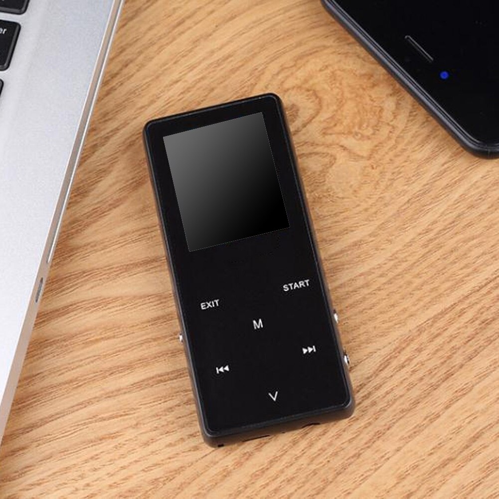 Lossless Music Player Ultra-thin Video High Fidelity FM Radio Bluetooth MP4 HIFI Multifunctional Touch Screen Long Standby 8G