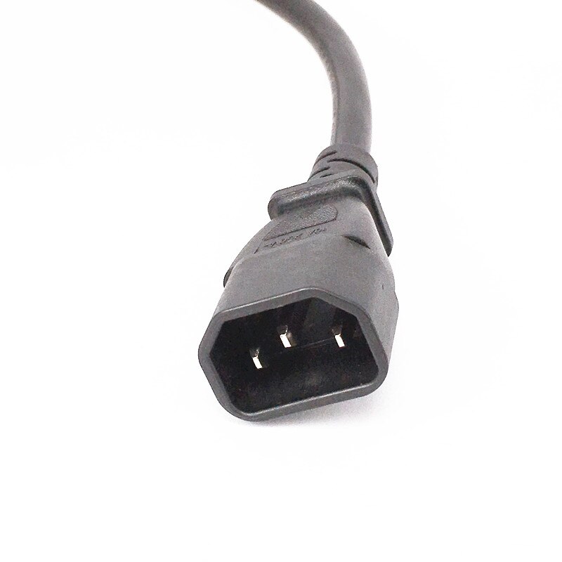 UPS PDU Power Extension Cord IEC 320 C14 Male To CEE7/4 European Female Adapter Cable 30cm