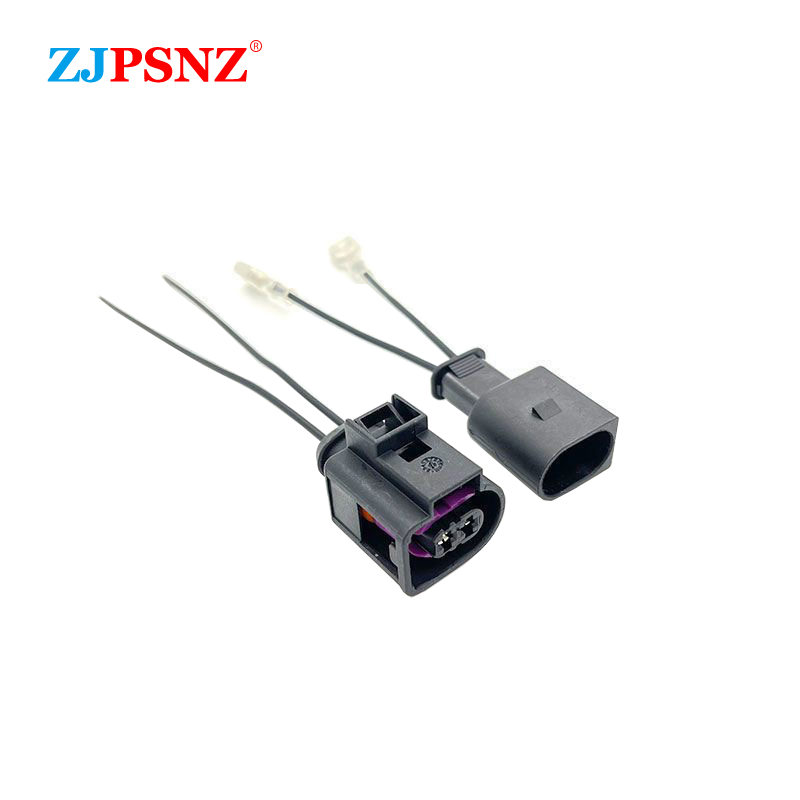 Enchufe de bocina de coche, conector macho hembra, altavoz estéreo, cable de bocina, bocina de Caracol, adaptador de conversión de enchufe dedicado, modificación
