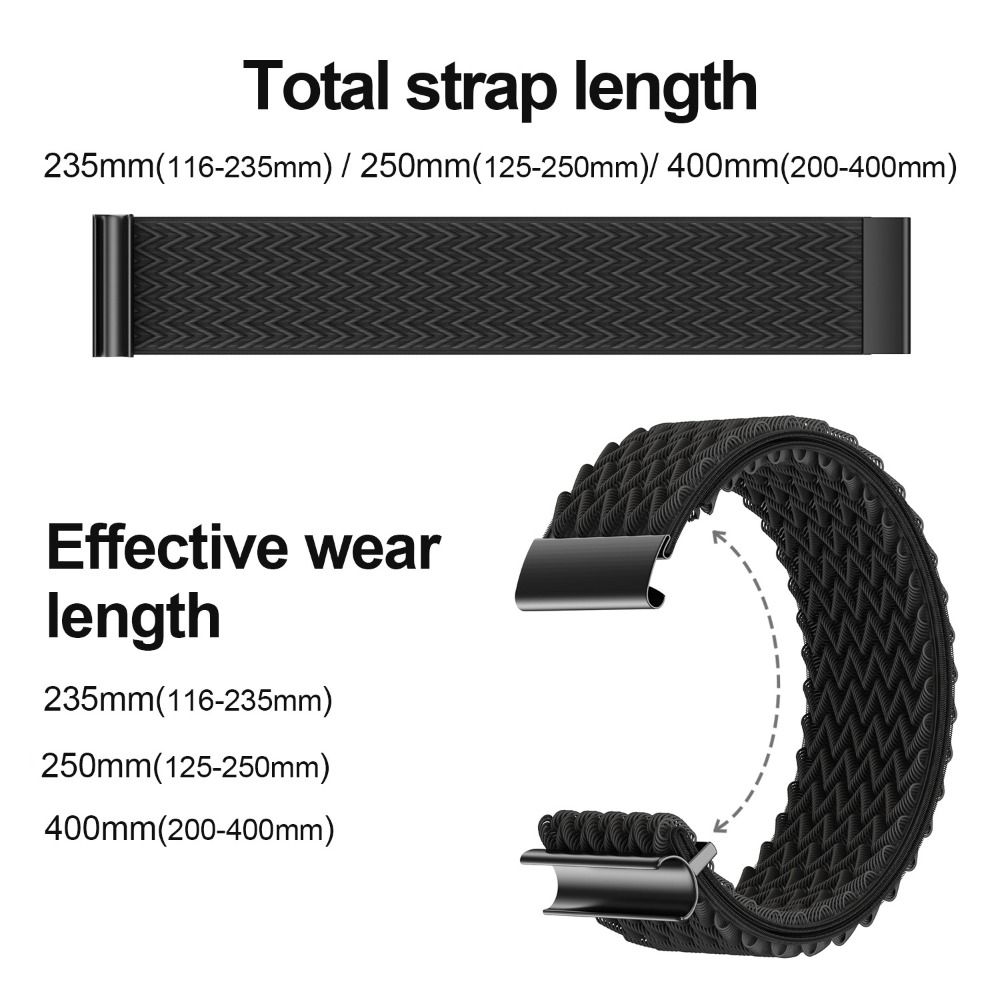 Nylon treningsarmbånd elastisk pustende treningssporingsarmbånd flerfarget justerbart sportsarmbånd for whoop 4.0 kvinner menn