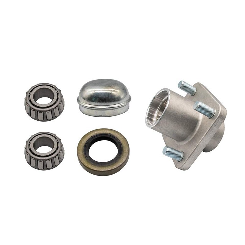 Golf Cart Front Wheel Hub Kit and Bearings Seals Replacement for Club Car DS 1974-2002 1011892