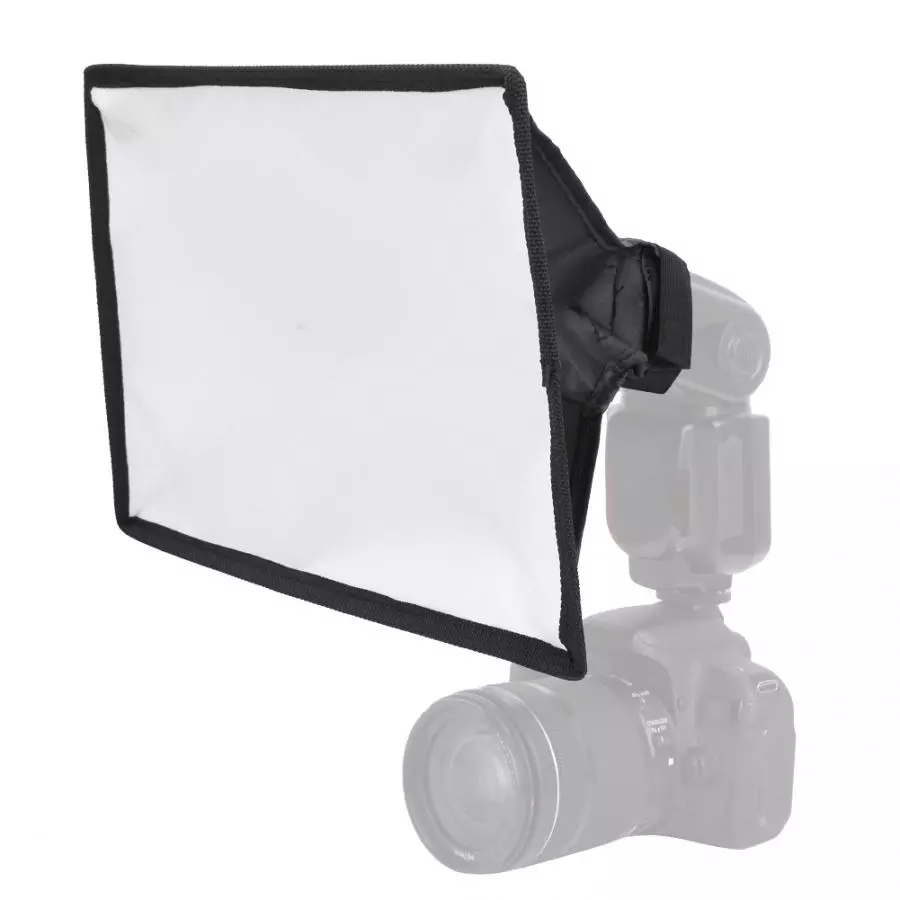 Universal-Softbox-Diffusor für Kamera-Blitzlicht-Geschwindigkeit lichter Fash-Softbox 20x30cm tragbarer Softbox-Diffusor