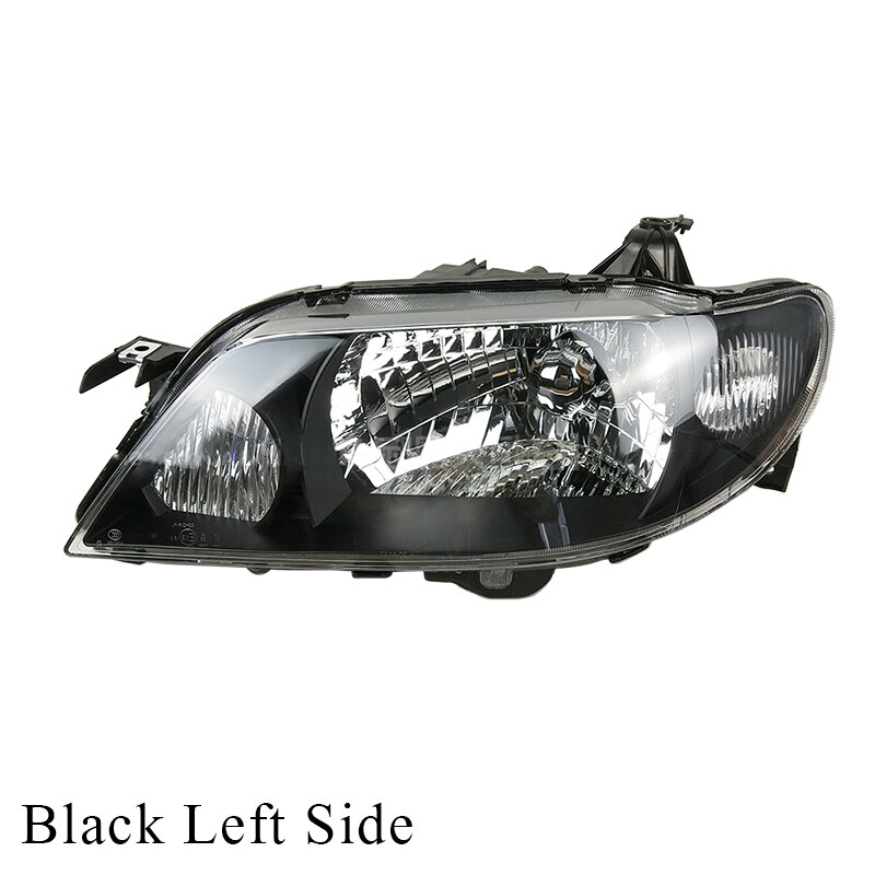 ZUK Front Bumper Headlight Headlamp For MAZDA 323 Familia Protege BJ 1998 1999 2000 2001 2002 2003 Front Head Light Head Lamp: Black Left