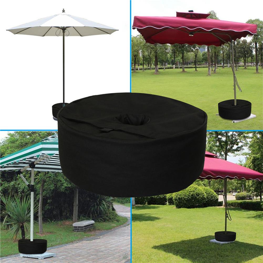 Runde Gewicht Sand Taschen Regenschirm Basis Stand Zelt Bein Gewichteten draussen Sonne Schutz Feste Sandsack Camping Werkzeug Zubehör