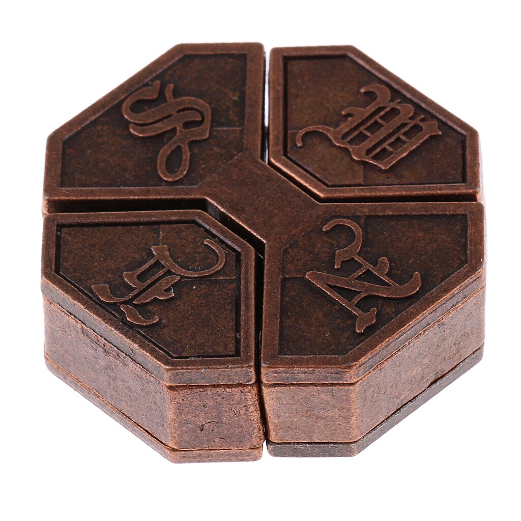 Chinese al Intelligent Lock Puzzle Box Brain Teaser IQ Test Game Toys: Style 11