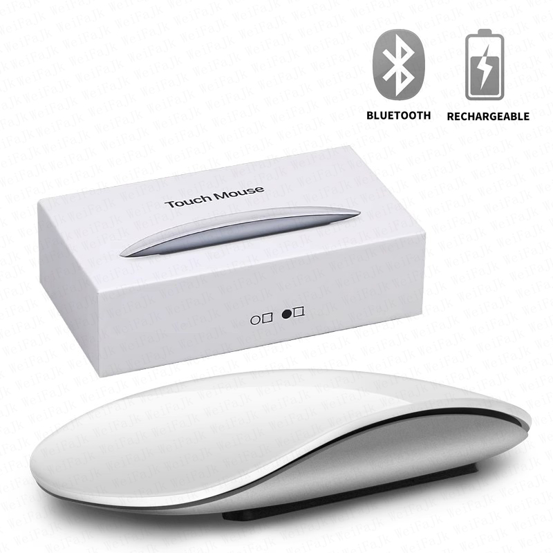 APPLE Originele Draadloze Bluetooth 5.0 Aanraking Magische Muis Voor Macbook Pro Air Mini Laptop Tablet PC iPad Gaming Ergonomico Muis: WHITE