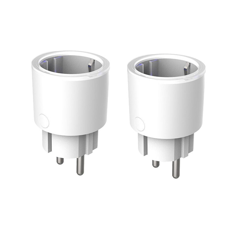 1/2/3PCS EU Wifi Switch Remote Control Socket Intelligent Timing Socket Wireless Socket Home Power Socket: 2PCS