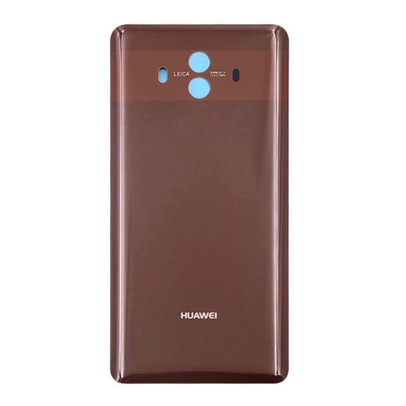 Nieuw Voor Huawei Mate 10 / Mate 10 Pro Batterij Back Cover 3D Glas Panel Mate10 Achter Deur Batterij Behuizing case Lijm Vervangen: Mate 10 Mocha Gold