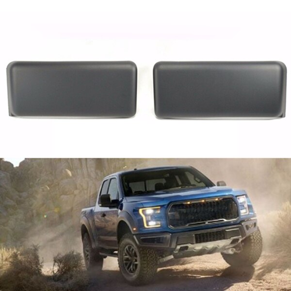 Black Front Bumper Guard Protector Pad for Ford F150