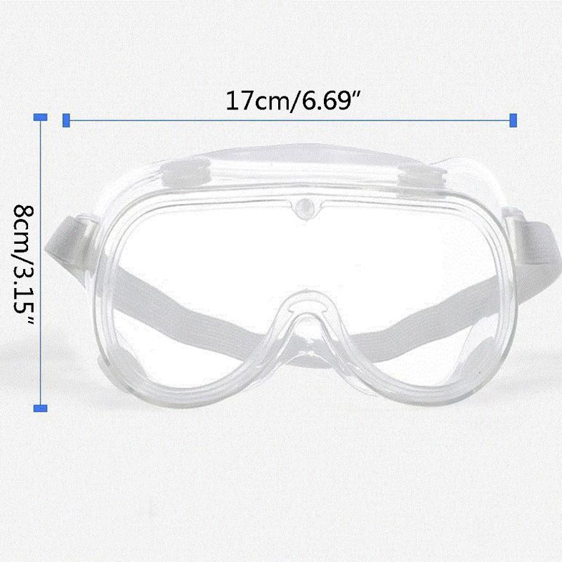 Safety Glasses Personal Protective Equipment Eyewear Protection, Clear High , Vented Sides, For Construction