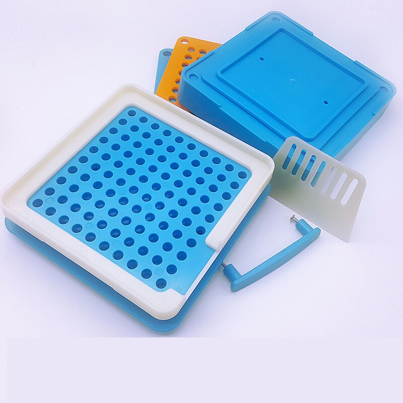 100 Holes Manual Capsule Filling Machine Manual Encapsulator Capsule Filling Board #000 #00 #0