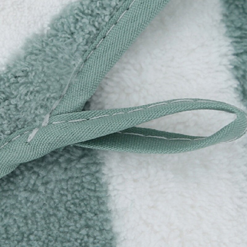 Högabsorberande randig badlakan mikrofiber mjuk hand ansiktshår damtoallas luddfria män handduk randig dusch badrumshanddukar