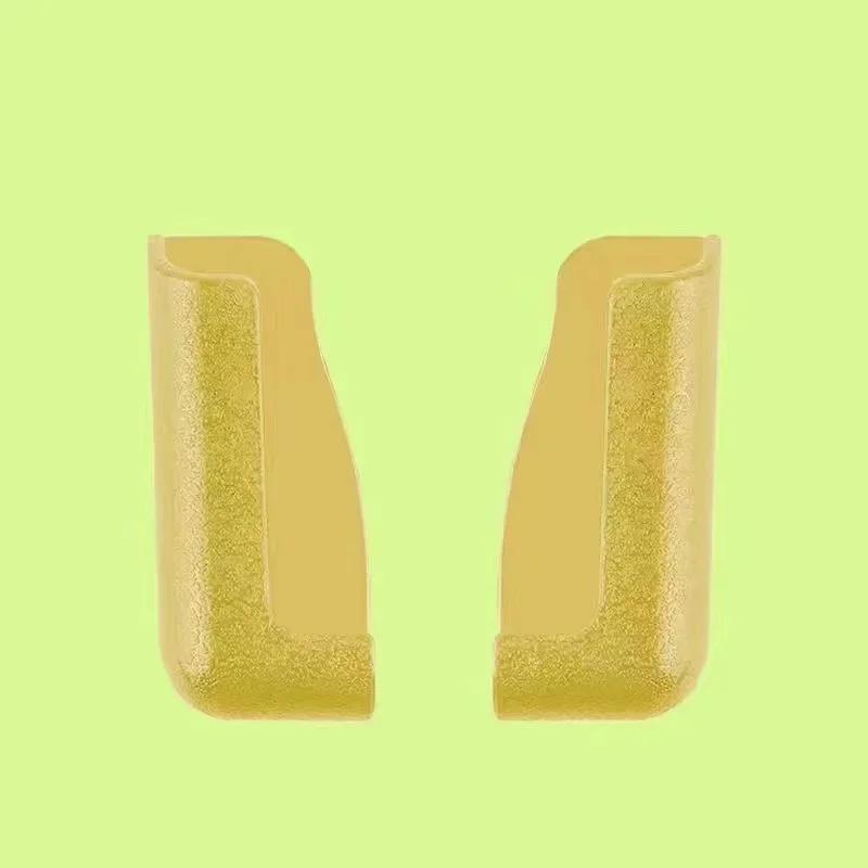 2 Stks/set Zelfklevende Autotelefoonhouder Voor Autotelefoons Om Te Voorkomen Dat De Telefoon Van Lichtgewicht En Draagbaar Uitglijdt: YELLOW