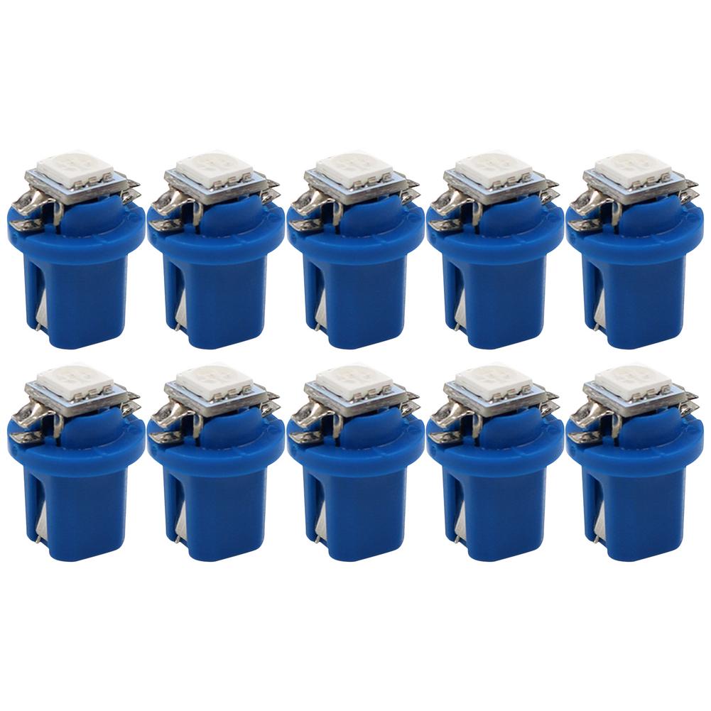 12V Led Bulb Dash Lights LED Lamp Dashboard Light Bulbs Kit For Instrument Panel Cluster Gauge 10PCS