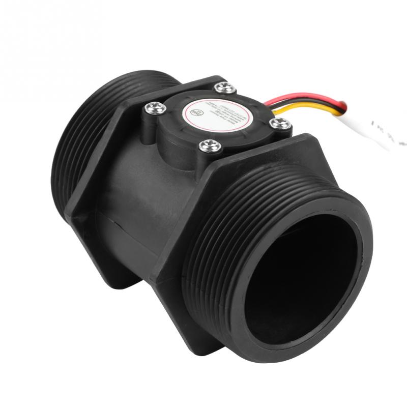 1 pièces DN50 G2 "débitmètre à Turbine débitmètre à Hall de débit d'eau interrupteur compteur pour chauffe-eau pour contrôle de débit de liquide