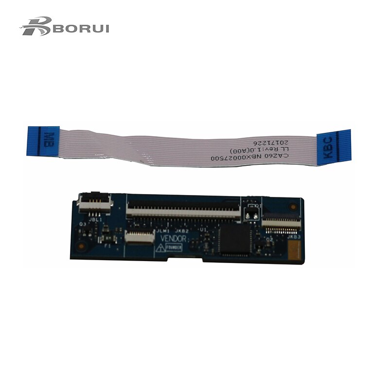 Sterowanie za pomocą klawiatury moduł z elastyczny kabel robić Dell XPS 13 9370 9380 LS-E671P CAZ60 NBX00027500: keyboard module 1